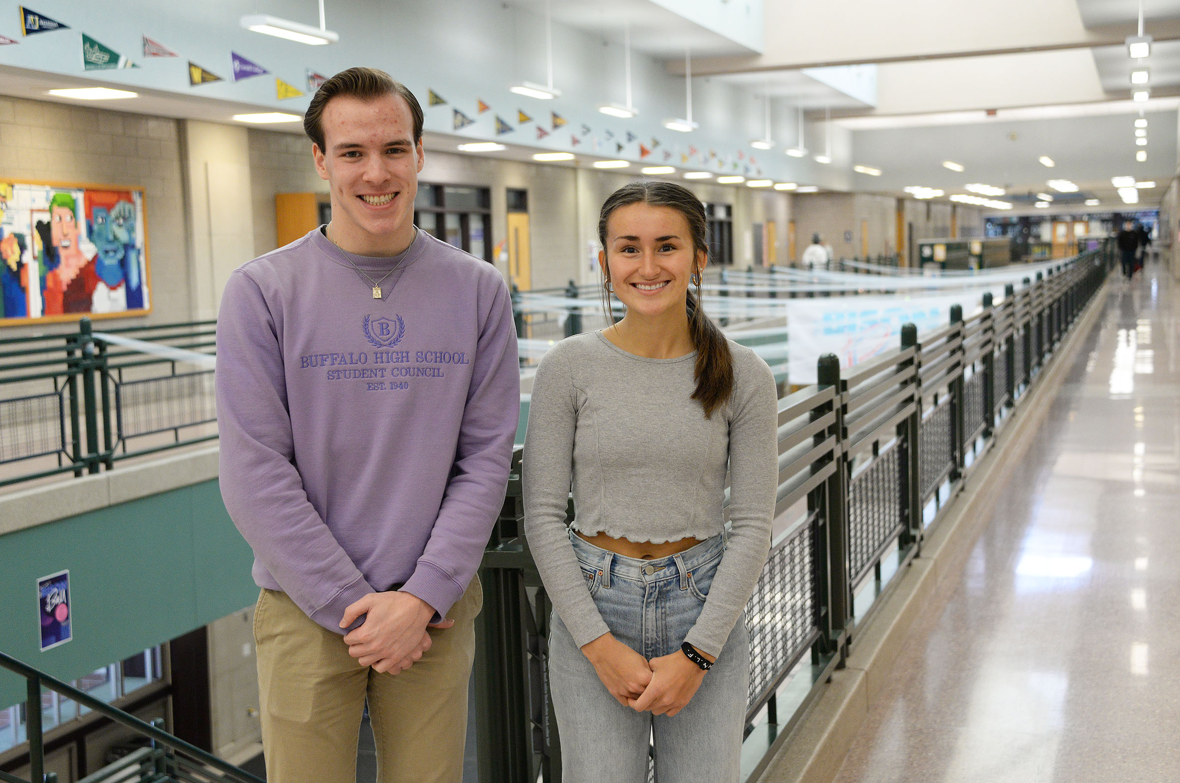 Scherber, Viteri earn Triple 'A' Awards BuffaloHanoverMontrose Schools